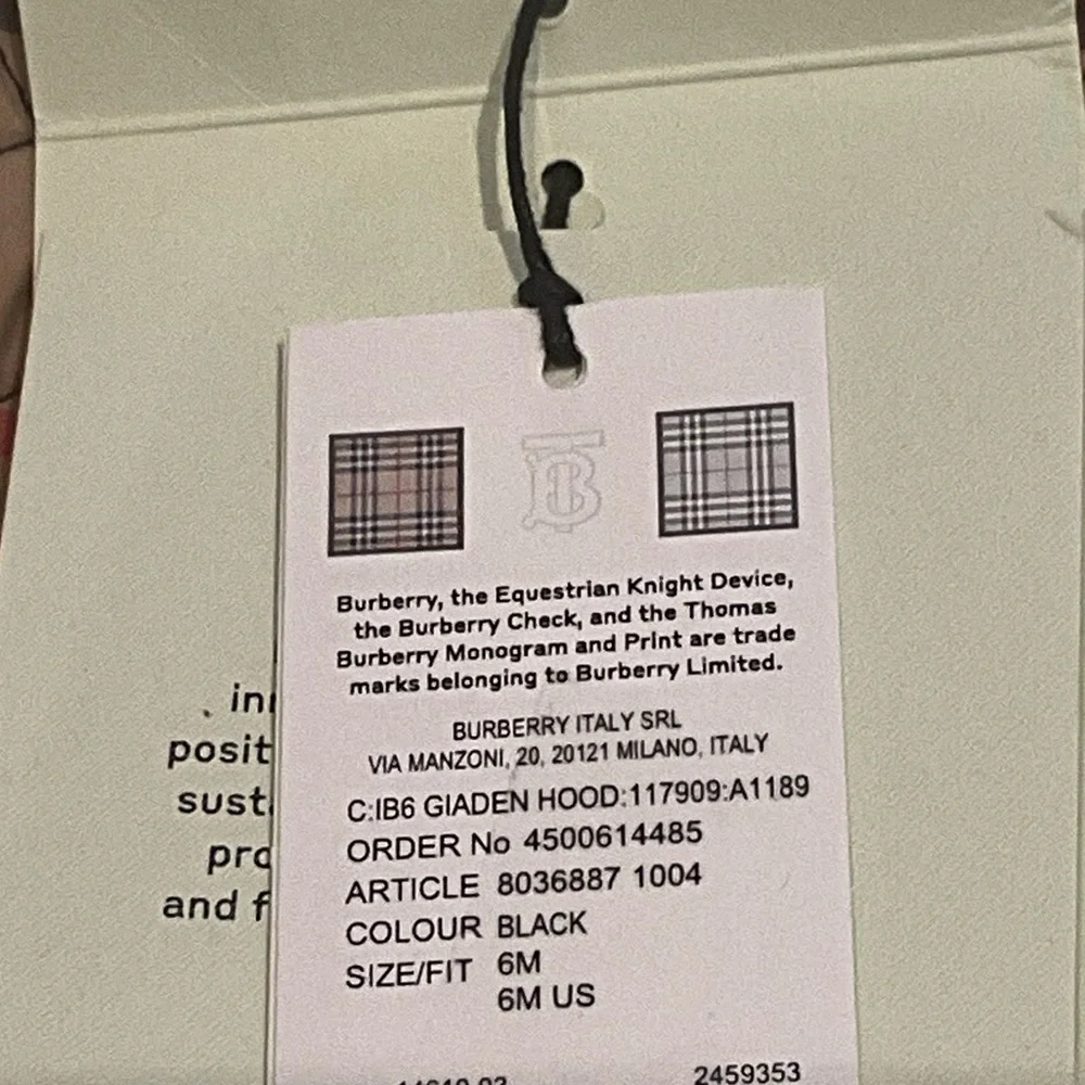 BURBERRY LONDON TB GIADEN HOOD JACKET - Picture 16 of 16